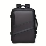 1pc Expandable Laptop Backpack, Waterproof Business Travel Backpack, Fits 15.6-Inch Laptop - Image 2
