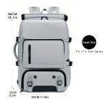 1pc 3-in-1 Laptop Backpack, Large Capacity Backpack For Traveling & Business - Image 19