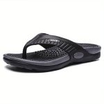 Men Acupressure Massage Reflexology Flip Flops Shock Absorption Lightweight Non Slip Thong Sandals For Indoor Outdoor Beach Summer - Image 16