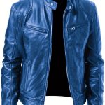 2026 Autumn And Winter New Zipper Cardigan Pocket PU Leather Small Stand Collar MotorcycleJacket Coat Men's Coat - Image 4