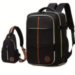 Multifunctional Travel Backpack, Airline-approved Laptop Schoolbag, Outdoor Sports Daypack With Shoes Compartment - Image 7