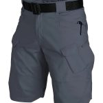 Men's Urban Shorts Outdoor Waterproof Wear Resistant Cargo Shorts Quick Dry Multi Pocket Hiking Pants Without Belt - Image 2