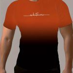 Men's Fashion Gradient Color Sports T-shirt, Casual Stretch Round Neck Tee Shirt For Summer - Image 7
