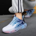 Men's Trendy Street Style Running Shoes With Shock Absorbing, Comfy Non Slip Lace Up Durable Sneakers For Men's Outdoor Activities - Image 11