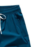 3 Pcs Men's Loose Solid Shorts With Pockets, Casual Elastic Waist High Stretch Drawstring Shorts For Summer - Image 9