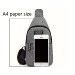 Men's Adjustable Chest Bag Outdoor Mountaineering Cycling One Shoulder Slant Cross Oxford Cloth Chest Bag - Image 13