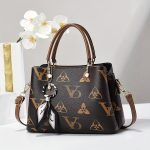 Classic Elegant Top Handle Handbag, All-Match Textured Shoulder Commuter Bag, Women's PU Leather Bag - Image 6