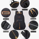 1pc Large Capacity Business Travel Backpack, Waterproof Casual Travel Backpack - Image 8