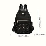 Women's And Men's Casual Backpack, Christmas Gift, Multiple Pockets, Large Capacity Wear-resistant Backpack, Suitable For Commuting Travel - Image 9