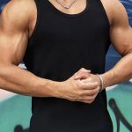 Men's Solid Tank Top, Active Quick Dry Breathable Crew Neck Sleeveless Shirt, Men's Clothing For Summer Outdoor - Image 2