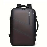 Men's Large Capacity Backpack, 39.62cm Laptop Backpack, Extendable Backpack For Travel, Business, School - Image 9