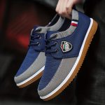 2026 Men's New Canvas Shoes, Breathable Non-slip Lace-up Skate Shoes For Outdoor, Spring And Autumn - Image 2