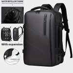 Men's Large Capacity Backpack, 39.62cm Laptop Backpack, Extendable Backpack For Travel, Business, School - Image 12