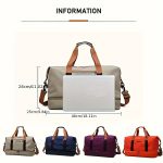 Large Capacity Travel Luggage Handbag, Lightweight Zipper Duffel Bag, Outdoor Yoga Bag, Training Bag - Image 12