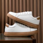 Men's Sneakers, Solid Trendy Comfy Walking Skate Shoes, For Outdoor Walking, All Seasons - Image 8