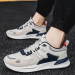 Men's Vintage Old School Style Running Shoes, Comfy Non Slip Soft Sole Durable Sneakers For Men's Outdoor Activities - Image 9