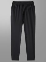 Men's Letters Print Pants With Zipper Pockets, Casual Elastic Waist Drawstring Trousers For Outdoor Activities Gift - Image 6