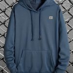 Men's Long Sleeve Pattern Print, Hoodies Street Casual Sports And Fashionable With Kangaroo Pocket Sweatshirt, Suitable For Outdoor Sports, For Autumn And Winter, Fashionable And Versatile - Image 3