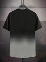 Men's Fashion Gradient Color Sports T-shirt, Casual Stretch Round Neck Tee Shirt For Summer - Image 11