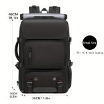1pc 3-in-1 Laptop Backpack, Large Capacity Backpack For Traveling & Business - Image 20