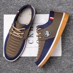 2026 Men's New Canvas Shoes, Breathable Non-slip Lace-up Skate Shoes For Outdoor, Spring And Autumn - Image 6