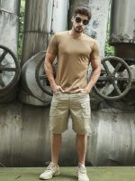Men's Multi-Pocket Tactical Shorts Multi-Purpose Cargo Shorts Outdoor Waterproof Hiking Track Shorts ( Larger Size Recommended) - Image 11