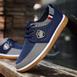 2026 Men's New Canvas Shoes, Breathable Non-slip Lace-up Skate Shoes For Outdoor, Spring And Autumn - Image 7