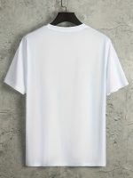 Paris Print, Men's Graphic Design Crew Neck T-shirt, Casual Comfy Tees Tshirts For Summer, Men's Clothing Tops For Daily Vacation Resorts - Image 5