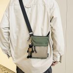 Casual Trendy Versatile Square Sling Bag For Men And Women, Simple Shoulder Bag For Outdoors - Image 7