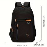Men's Large Capacity Travel Backpack, Waterproof Laptop Backpack, Middle School, High School, And College Student Backpack - Image 9