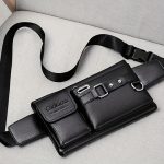 Large Capacity Men's Bag Single Shoulder Bag Waterproof Wear-resistant Backpack Multi-pocket Business Bag Business Casual Men's Crossbody Bag - Image 8