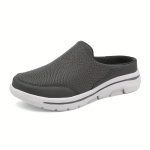 Men's Slip-on Mules Half Sneakers, Casual Walking Shoes Outdoor, Backless Sneakers, Open Back Shoes - Image 2