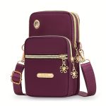 Mini Casual Zipper Shoulder Bag, Minimalist Mobil Earphone Crossbody Bag For Women, Lightweight Shopping Wallet - Image 8