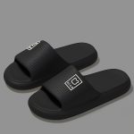 Unisex Solid Colour Open Toe Breathable Slippers, Comfy Non Slip Durable EVA Slides For Men & Women - Image 2