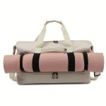 Large Capacity Travel Luggage Handbag, Lightweight Zipper Duffel Bag, Outdoor Yoga Bag, Training Bag - Image 14