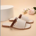 Women's Solid Color Casual Slides, Slip On Lightweight Flat Seaside Slides, Casual Daily Footwear - Image 3