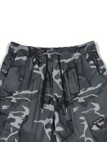 Men's Camouflage Pattern Loose Fit And Cuffed Cargo Pants With Multiple Flap Pockets, Versatile For Street Wear And Outdoors Activities - Image 8