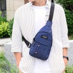 Men's Adjustable Chest Bag Outdoor Mountaineering Cycling One Shoulder Slant Cross Oxford Cloth Chest Bag - Image 11