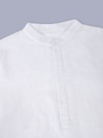 Classic Design Cotton Boat Neck Henley Shirt, Men's Casual Fit Vintage Style Long Sleeve Top For Spring Fall - Image 12