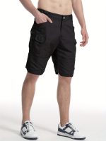 Men's Multi Pockets Waterproof Tactical Shorts, Lightweight Quick Drying Breathable Cargo Shorts - Image 4