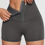 High Waist Versatile Sports Shorts, Slim Fit Adjustable Buckle Fitness Shorts, Women's Activewear - Image 2
