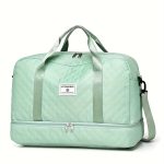 Luxury Large Capacity Duffel Bag – Versatile Shoulder & Crossbody Tote With Dry Wet Separation Pockets And Dual Side Pockets For Travel & Gym - Image 5