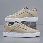 Men's Trendy Solid Colour Low Top Skateboard Shoes, Comfy Non Slip Casual Lace Up Sneakers For Men's Outdoor Activities - Image 11