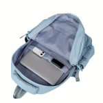 Lightweight Waterproof Business Computer Backpack, Multi-layer Large Capacity Student Schoolbag, Travel Essential Casual Backpack With Pendant - Image 9