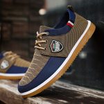 2026 Men's New Canvas Shoes, Breathable Non-slip Lace-up Skate Shoes For Outdoor, Spring And Autumn - Image 8