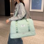 Luxury Large Capacity Duffel Bag – Versatile Shoulder & Crossbody Tote With Dry Wet Separation Pockets And Dual Side Pockets For Travel & Gym - Image 18
