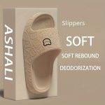 Unisex Open Toe Breathable Soft Sole Slippers, Comfy Non Slip Casual EVA Slides For Men's & Women's Indoor Outdoor Activities - Image 5