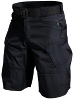 Men's Multi Pockets Waterproof Tactical Shorts, Lightweight Quick Drying Breathable Cargo Shorts