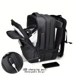 1pc Expandable Laptop Backpack, Waterproof Business Travel Backpack, Fits 15.6-Inch Laptop - Image 7