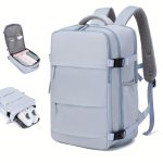 Multifunctional Travel Backpack, Airline Approved Waterproof Casual Daypack, Carry On 39.62cm Laptop Schoolbag, Backpack With Chest Bag Or Small Bag - Image 10